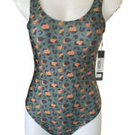 Nicole Miller women's size small wild kingdom print one piece swimsuit new Photo 0