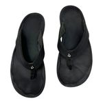 Olukai Ohana Black and White Flip Flop Size 10 Photo 5