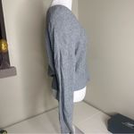 EXPRESS Relaxed Stitched V-Neck Long Sleeve Sweater small Photo 3