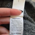 Black Tape Gray Mock Neck Pearl Sweater Size M Photo 12