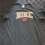 Nike  Navy Tee with White Logo Photo 1