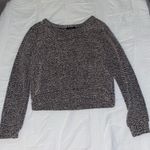Ambiance Apparel Neutral Midriff/Cropped Crewneck Sweater Photo 1