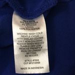 Valerie Bertinelli Blue Asymmetrical Dress Photo 8