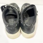 Rebecca Minkoff  Natasha Studded Black Soft Leather Slip on Sneaker Size 9 Photo 3