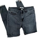 Refuge black denim jeans distressed style comfortable casual pockets summer Photo 0