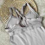 Lululemon Rally Your Heart Tank Top Shelf Bra Mesh Strappy Crisscross Size 6 Photo 8