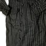 Norma Kamali Vintage 1980s  Navy Pinstripe Suit Dress Size 6 Business Photo 1