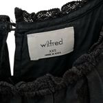 Aritzia Wilfred Black Linen Blend Baby Doll Dress XXS (fits like Small) EUC Size XS Photo 4