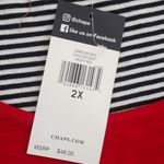 CHAPS  Top SIZE 2X Photo 1