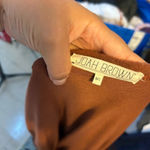 Joah Brown  Terra Cotta Fuzzy Luna Cardigan Photo 3