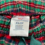 Vineyard Vines  Women's Plaid Sleepwear Pajama Pants Elastic Waist Red/Green XS Photo 2