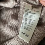 Maeve Anthropologie Addie Ruffled Hacci Pullover Sweater Size M Neutral Taupe Photo 4