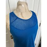 Women’s Lucky Lotus Blue Tank Top Small Photo 2