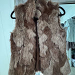 BB Dakota  Faux Fur Vest Photo 0