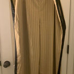 La Ligne Women's Plus Size 2X Trousers Wide Leg Hi Rise Pants Khaki Black Tan Photo 0