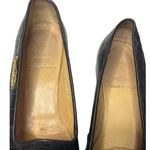 Wathne Black Leather Flats Gold Fishing Gear Medallion Size 36/6 Photo 8