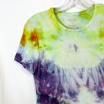 Nine West  Small Top Handmade Tie Dye Tie Dye Green Purple Orange Boho 268 Photo 3