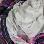 Nike Dri Fit Womens Tiempo Running Shorts L Black Pink Purple Stripes Athletic Photo 10