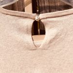 CeCe  Crewneck Puff Short Sleeve Cotton Blend Sweater M Photo 5