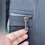 Dawn Levy XS Black Combo Leather Jacket w/ Hidden hoodie Photo 5