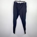 Calvin Klein  Womens Navy Blue Linen Blend Ankle Pants Size 4 Career Office NWT Photo 1