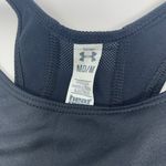 Under Armour Mirror Shine Crop Top Women’s Black Activewear Gym Fitness Tank NWT Photo 2