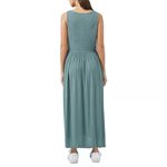 Frye Button Front Sleeveless Maxi Dress Photo 3