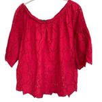 Red Heart Detail Top Size L Photo 0