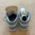 Nike Jordan Light blue and white mid top Nike Jordans  Photo 3