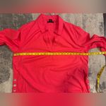 Tahari Women's Pink  Button-Sleeve Top Photo 4