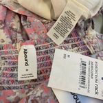 Abound NWT Medium Pink Purple Blue Abstract Watercolor Floral Print Sundress Mini Dress New Photo 2