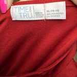 Time & Tru  Deep Red Jumper Photo 3