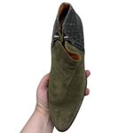 Kanna “Nat” Suede Ankle Boots Womens Size EU 39 US 8 Green Leather Bohemian Boho Photo 15