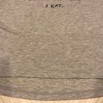 Bella Canvas Bella Heather Gray “I Eat...” Muscle Tank Top Size XL Photo 2