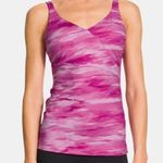 Under Armour NWT Womens Studio Lux  New XS Top Bra Pink Camo Yoga Pilates Barre Photo 0