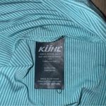 Kuhl  Blue Striped Lightweight Tshirt - Size Medium Photo 6