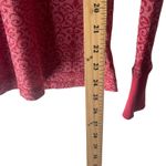 Aventura Women's Size Medium Red Fair Isle Thermal Long Sleeve Shirt Photo 8