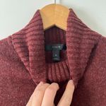 J.Crew  Red Wool Blend Turtleneck Sweater  Photo 2