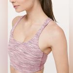 Lululemon Energy Bra Arrow Jacquard Antique Bark Copper Coil Sports Bra Size 6 Photo 0