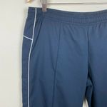Nike  Cropped Capri Pants L Athletic‎ Training Navy Blue Lightweight Women Photo 2