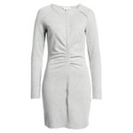 Reiss ππ Astrid Ruched Long Sleeve Jersey Knit Dress ~ Grey XL NWT Photo 9