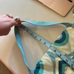 Kipling Blue Mod Swirl Print Slim Canvas Shoulder Bag Photo 11