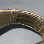 White Mountain  Gold & Rhinestones Open Toe Strappy 3” Wedge Sandals Size 8 Photo 9