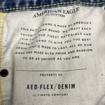 American Eagle  Light Wash Distressed Faded Flex Skinny Jean Shorts- Size 34 Photo 10