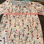 Haute Hippie , boho floral tunic, long open sleeve, lined, high low cut, SZ xxs Photo 9