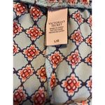 Victoria's Secret  Pajama Shorts Satin Silky Geometric Mediterranean Large Photo 1