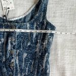 ZARA NWT  DISTRESSED DENIM TOP MEDIUM Z1975 Photo 2