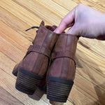 Teva NWOT Lace Tie Terracotta Waterproof Moto Combat Chunky Block Steampunk Photo 4