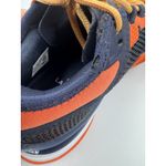 Lacoste Athletic Womens Blue Navy/Orange Sneakers Shoes Size 8 Goodyear Sole Photo 11
