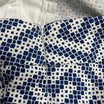Tommy Bahama Women’s Geometric Capris Size 8 Blue & White Cotton & Spandex blend Photo 8